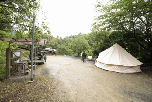 鷲沢風穴キャンプ